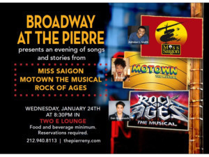 The Pierre Celebrates The Best Of Broadway With New Monthly Cabaret Series 
