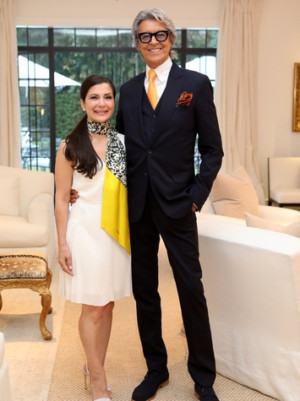 Tony Petrello Welcomes Tommy Tune Home To Houston  Image