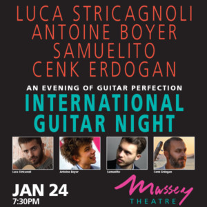 Massey Theatre Hosts International Guitar Night 
