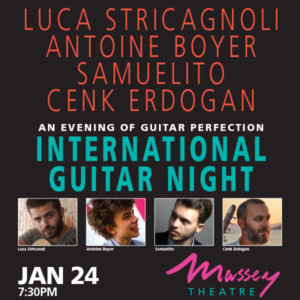 Massey Theatre Hosts International Guitar Night Image
