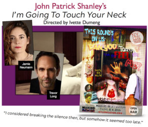 Nylon Fusion Theatre Presents New Plays Including John Patrick Shanley's I'M GOING TO TOUCH YOUR NECK  Image