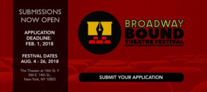 Broadway Bound Theatre Festival Announces New Playwright Scholarships Image