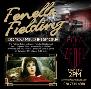 FENELLA FIELDING Is Live At Zedel This Saturday Image