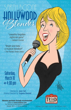 Sarah Boone Brings Her Hollywood Blondes To The Triad 
