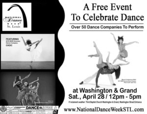 21st NATIONAL DANCE WEEK Announced for St. Louis  Image