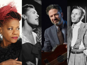On Stage At Kingsborough Presents Catherine Russell And John Pizzarelli In BILLIE AND BLUE EYES Image