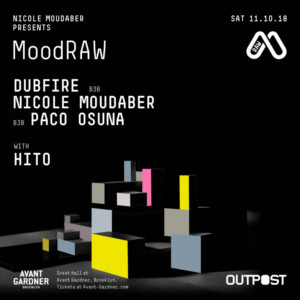 Nicole Moudaber Presents MoodRAW At Avant Gardner On November 10th  Image