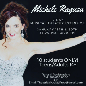 Michele Ragusa To Guest Instruct Song Interpretation & Audition Prep Workshop 