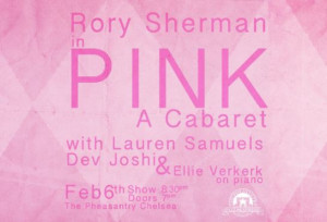 PINK, A Cabaret, Comes to The Pheasantry 