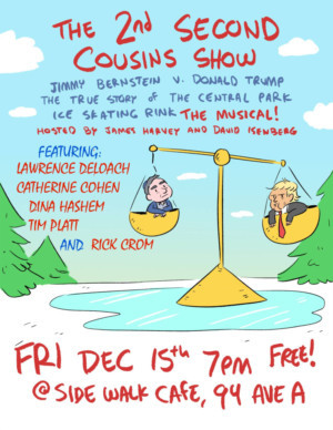 THE SECOND COUSINS SHOW, Featuring Rick Crom, Brings Musical Comedy To The East Village Image