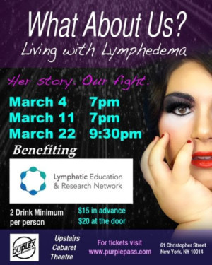 WHAT ABOUT US? Lymphedema Benefit Announced At The Duplex Image
