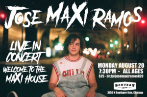 HAMILTON in Chicago's Jose Maxi Ramos Will Make Hometown Concert Premiere At Schuba's Image