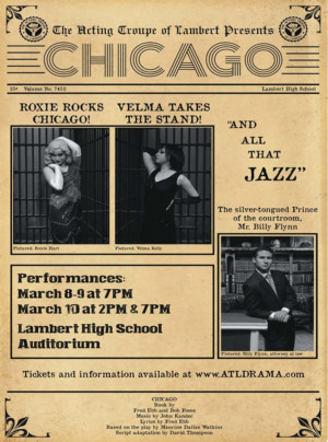 Acting Troupe Of Lambert Brings CHICAGO To The Stage Image