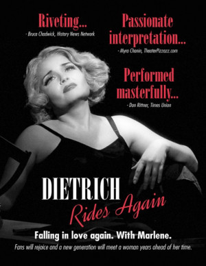 DIETRICH RIDES AGAIN Returns for One Night Only Image