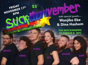 S.U.C.K. Returns to The Mockingbird Bar with KNOWVEMBER On Today Image