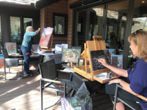 Goldenstein Gallery's Artist In Residence At L'Auberge Celebrates 3rd Anniversary 