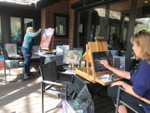 Goldenstein Gallery's Artist In Residence At L'Auberge Celebrates 3rd Anniversary Image