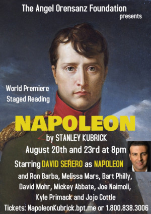 NAPOLEON By Stanley Kubrick To Be Presented For The First Time On Stage Image