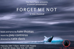 The Dare Tactic Presents Joey Contreras & Kate Thomas FORGET ME NOT A Concert Performance 