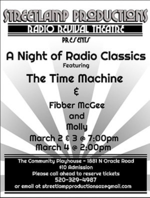 A Night Of Radio Classics Comes to Community Playhouse 