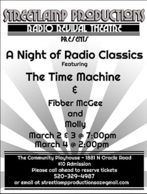 A Night Of Radio Classics Comes to Community Playhouse  Image