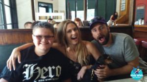 Wish Kid Has Lunch With PSYCH Actors James Roday & Maggie Lawson Image