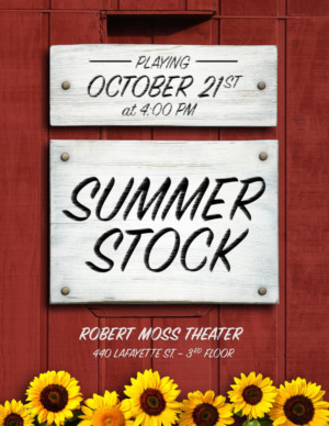 The Bridge Residency to Stage Reading of SUMMER STOCK This Weekend Image