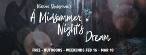 The Naples Players Present Free Annual Shakespeare On The Plaza, A MIDSUMMER NIGHT'S DREAM 