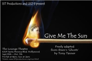 Tony Tanner Directs World Premiere of GIVE ME THE SUN Image