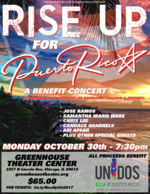 HAMILTON Chicago Cast Members to 'RISE UP' in Support of Puerto Rico Image