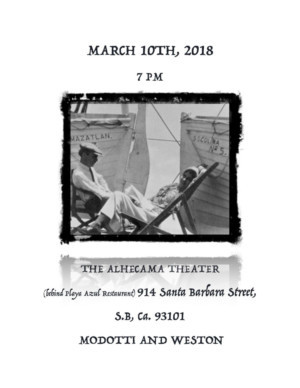 Art, Politics, and Passion Mix In New Play MODOTTI AND WESTON Image