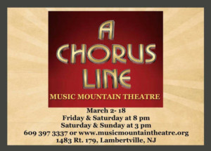 A CHORUS LINE Comes to Music Mountain Theater 