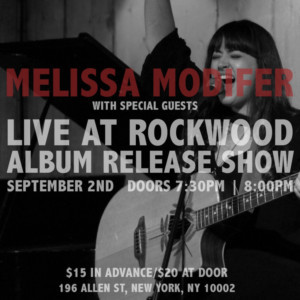 Ben Fankhauser, Christiani Pitts, Allie Trimm & More Set For Melissa Modifer's Album Release Concert At Rockwood 