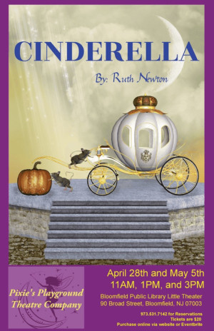 Pixie's Playground Theatre Company Presents CINDERELLA By Ruth Newton Image
