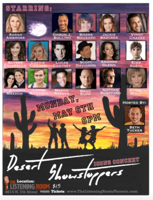 Local Stars Come Together For DESERT SHOWSTOPPERS: Icons Concert Image