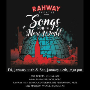 Rahway High School Presents Jason Robert Brown's SONGS FOR A NEW WORLD 