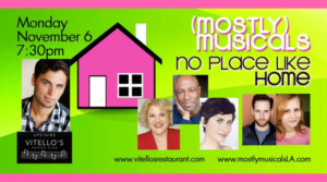 (mostly)musicals to Return to Vitello's with 'NO PLACE LIKE HOME' Edition Image
