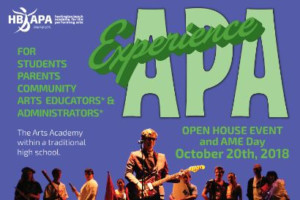 Academy for the Performing Arts' Announces 2018 Open House 