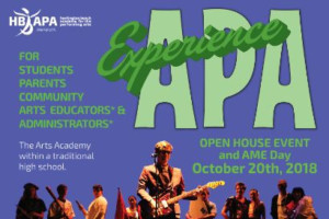 Academy for the Performing Arts' Announces 2018 Open House Image