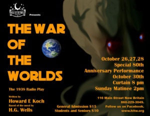 HITW Presents WAR OF THE WORLDS: A Live Radio Play Image