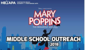 APA Holds Middle School Outreach Performance of MARY POPPINS 