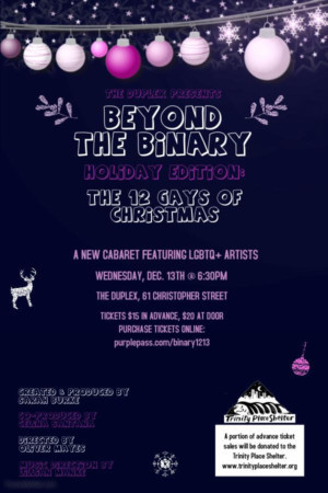 BEYOND THE BINARY to Return to The Duplex with Holiday Edition Image