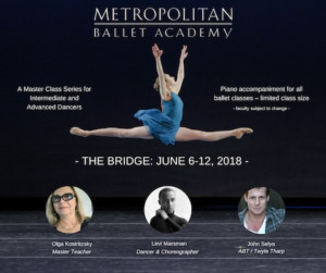 Metropolitan Ballet Academy Announces Guest Teaching Artists For THE BRIDGE  Image