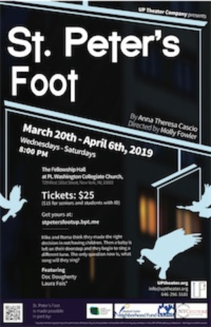 UP Theater's First Production Of The New Year Is ST. PETER'S FOOT 