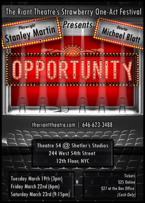 Opportunity Announces Cast For The Strawberry Theatre Festival 