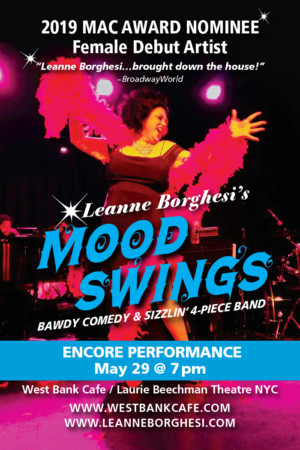 Leanne Borghesi's MOOD SWINGS Plays Encore Performance May 29th Image