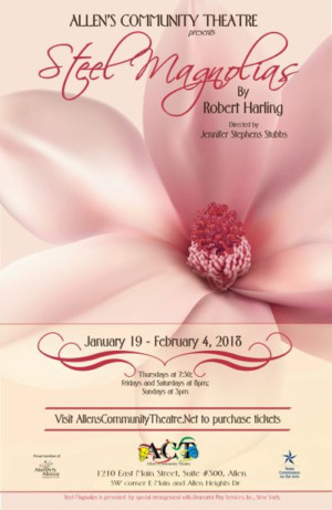 Allen's Community Theatre Presents STEEL MAGNOLIAS Image