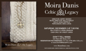Moira Danis CELTIC LEGACY Returns to the Cabaret Stage Image