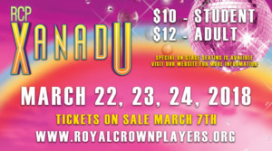 Royal Crown Players Present XANADU Image