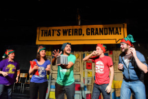 Barrel Of Monkeys' presents THAT'S WEIRD, GRANDMA: Holiday Stories Image